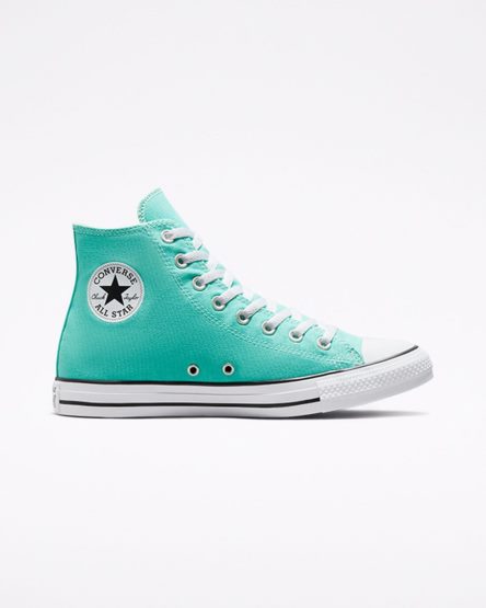 Tenisi Inalti Dama Converse Chuck Taylor All Star Seasonal Color Turcoaz Deschis | RO IOT13N072